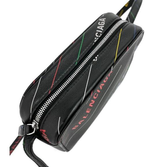 BALENCIAGA Black Camera Crossbody Bag A-A13699 - Picture 6 of 10